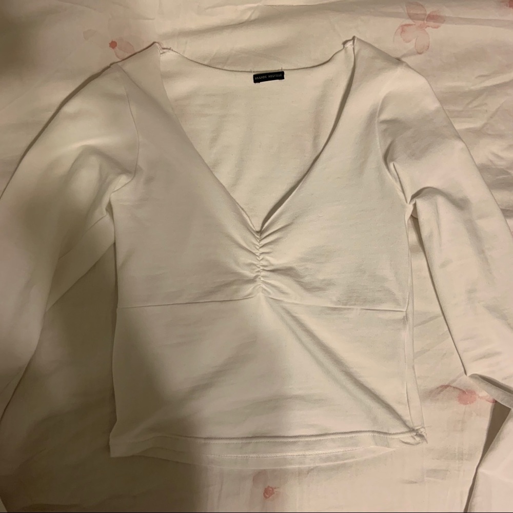 brandy long sleeve gina top